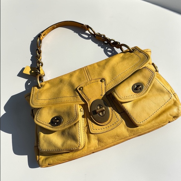 Coach Handbags - ❌SOLD❌Coach Legacy Leigh 11128 66th Anniversary Vachetta Leather Turnlock